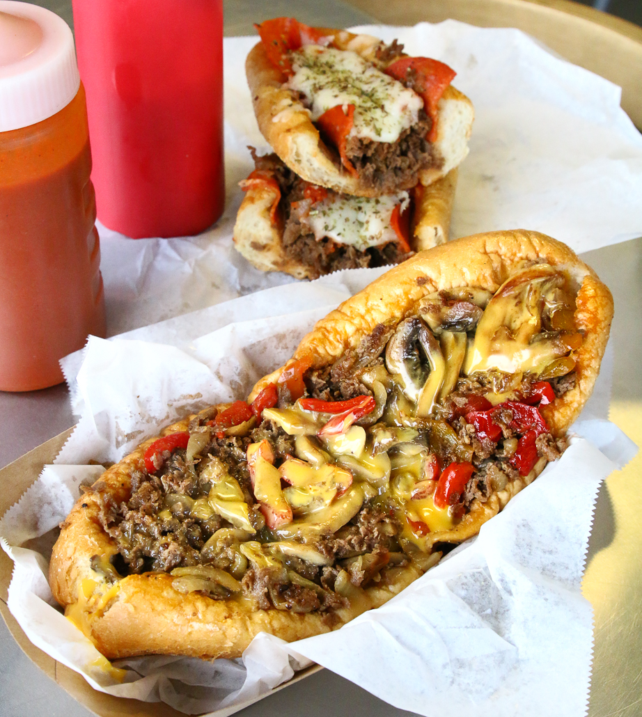 Takeout Dodger Stadium Boo's Philly Cheesesteaks