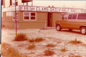 Old Photo of the Original Boulevard Clams Seafood Shack