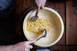 Featured Pasta: Spaghetti prepared Dalla Forma